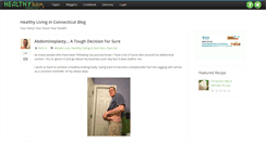 Desktop Screenshot of healthylivingct.com